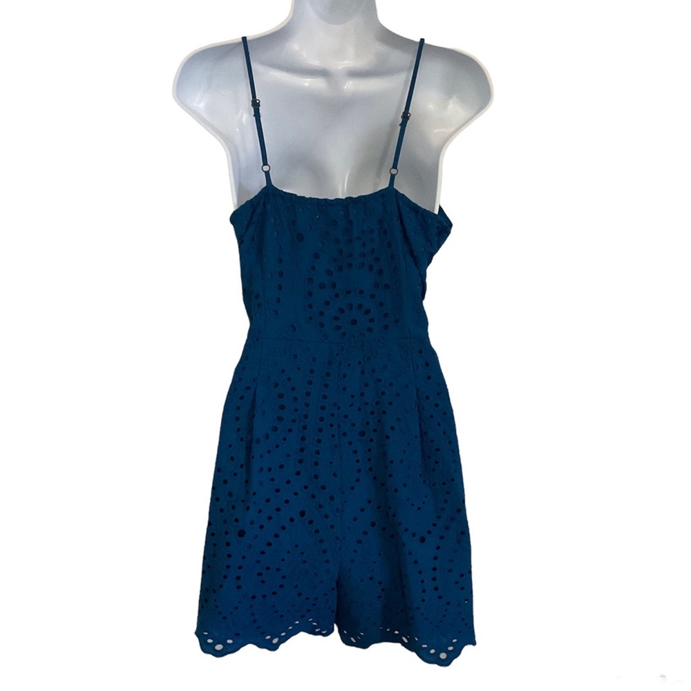 Xhilaration Strappy Eyelet Romper - Picture 2 of 4